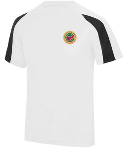 Ditcham Tennis Academy  Drifit Contrast T Shirt Wht/Blk  PERFORMANCE TEAM